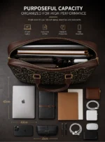 Zhuang Brocade Business Laptop Handbag - immagine 5